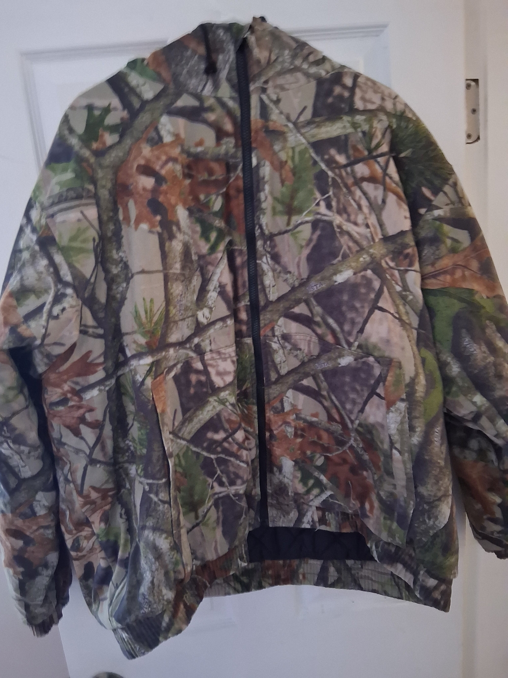 Camo Hooded Jacket - Green/Brown